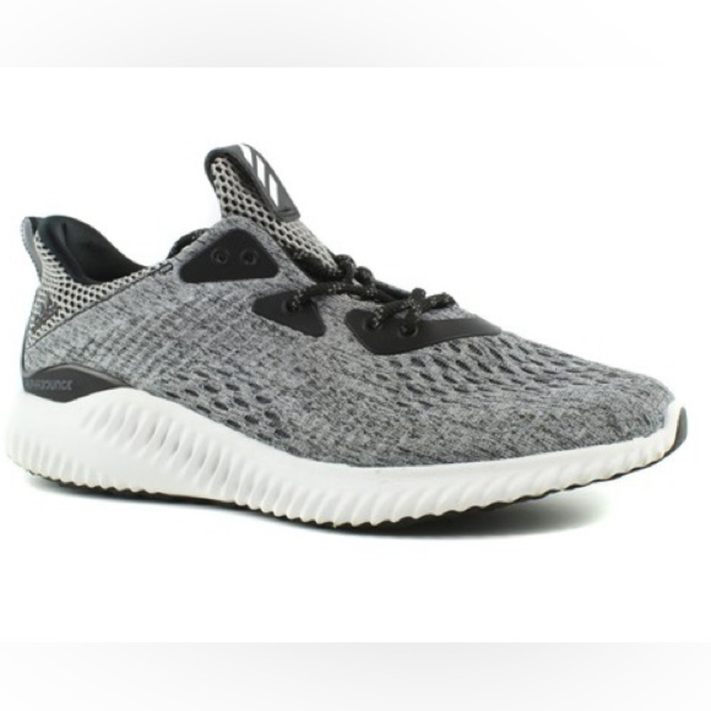 Adidas Women's Black and Gray AlphaBounce Sneakers